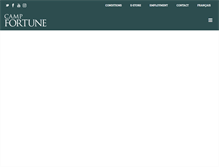 Tablet Screenshot of campfortune.com